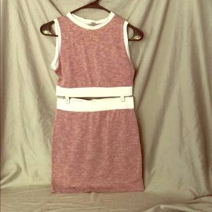 2-Piece! Crop and Mini Skirt